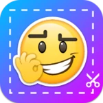 emoji maker android application logo